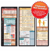 Trifold Flight Medic Adhesive Reference Label 